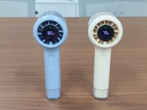 Handheld <b>Mini</b> <b>Fan</b> 12000RPM 3000mAh <b>USB</b> Digital Display Portable Hand <b>Fan</b> Ultra‑Quiet Lightweight Cooling <b>Fan</b> For Outdoor Travel - Product Image 2