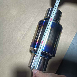Nhà máy trực tiếp phổ ti exhaust <span class=keywords><strong>muffler</strong></span> cộng hưởng cho hệ thống xe nhỏ gọn - Product Image 1