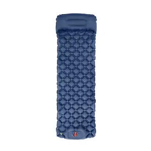 Colchón inflable ultraligero para dormir, colchoneta de invierno de alta calidad con frío y automático, con almohada y bomba de aire
