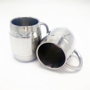 Vaso Térmico Creativo de Acero Inoxidable 304 de 450 ml, Doble Pared, Pulido Espejo, Ecológico, con Tapa y Popote, Mantiene las Bebidas Frías/Calientes - Product Image 1