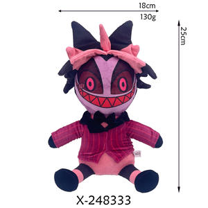 Peluche Personalizzato HY, Nuovo Giocattolo Morbido Imbottito Anime Hazbin Hotel, Bambola di Alastor, Peluche del Gioco Anime Hazbin Hotel - Product Image 6