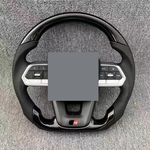 Volant en cuir pleine fleur YLA pour Toyota Landcruiser LC200 LC300 Prado 120 150 200 LC79 LC70 LC76 FJ70 FJ79 FJ200 - Product Image 4