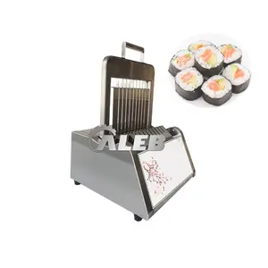 Meilleur prix 45mm 35mm sushi carré rouleau fabricant machine sushi fabricant rouleau riz boule de riz arrondi découpeuse