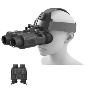 NV8000 3D gece görüş gözlüğü dürbün dürbün gece görüş avcılık gözlüğü kask