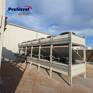 Preferref grande capacità di raffreddamento raffreddatore a secco <span class=keywords><strong>industriale</strong></span> con dispositivo di raffreddamento <span class=keywords><strong>adiabatico</strong></span> di alta qualità/120kW con cortina d'acqua - Product Image 3