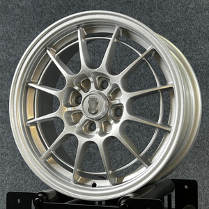 Jantes en alliage Flrockywheel 15 pouces 4x100 argentées pour <span class=keywords><strong>Enki</strong></span> - Product Image 3