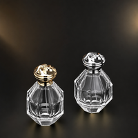 Flacon de parfum élégant et unique de 100 ml avec boîte pour femmes, parfum de luxe avec atomiseur pressurisé et sac
