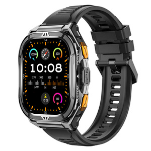 Smartwatch da Esterno X5 2025 <span class=keywords><strong>con</strong></span> Chiamata BT Schermo Amoled da 1.96 Pollici Impermeabile 50M Oltre 100 Modalità Sportive <span class=keywords><strong>GPS</strong></span> Orologio Intelligente per Uomo - Product Image 3