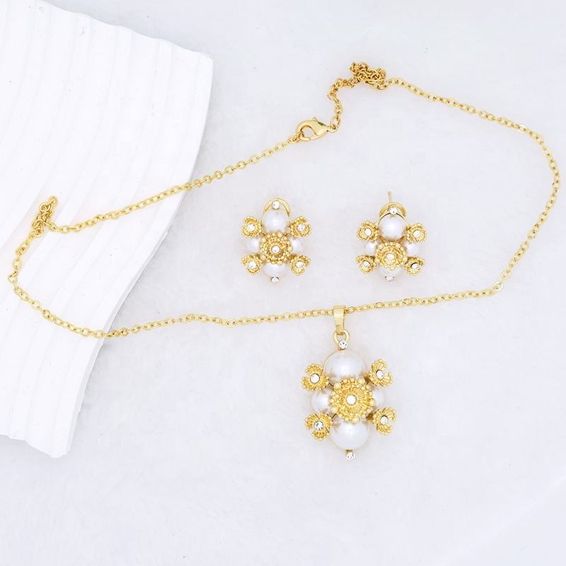 Gold Necklace Set Ethiopian Jewelry Wholesale Zhuerrui Wholesale
