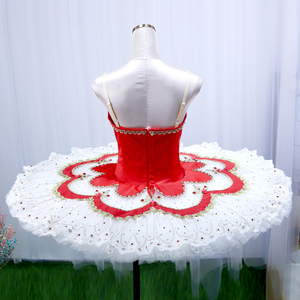 Falda Tutú Blanca Profesional Edance para <span class=keywords><strong>Niñas</strong></span>, Vestido <span class=keywords><strong>de</strong></span> Actuación con Bordado, Estilo <span class=keywords><strong>Ballet</strong></span> <span class=keywords><strong>Lago</strong></span> <span class=keywords><strong>de</strong></span> <span class=keywords><strong>los</strong></span> <span class=keywords><strong>Cisnes</strong></span> para <span class=keywords><strong>Niñas</strong></span> - Product Image 1