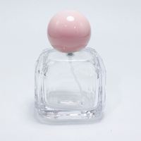Meilleur prix – Flacon pulvérisateur vide rose en verre pour parfum et huile, 30 ml, 50 ml, 100 ml, avec boîte d'emballage, sérigraphie, rechargeable, écologique