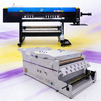 Impresora Industrial Automática DTF para Camisetas Kun Tong de 1.2m con Tinta Pigmentada, Cabezal Epson 8 I3200A1, Película PET de Despegue Rápido Doble
