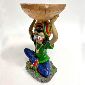 Tùy Chỉnh Thủ Công Vui Vẻ Thuốc Lá Gạt Tàn Nhựa Độc Đáo <span class=keywords><strong>Rasta</strong></span> <span class=keywords><strong>3D</strong></span> Bức Tượng Cigar Gạt Tàn Quà Tặng - Product Image 2
