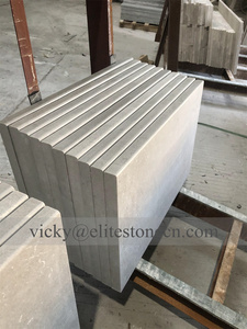 Dalles de pavage extérieur en marbre <span class=keywords><strong>gris</strong></span> lune de Chine, pierre calcaire, finition naturelle, pour sols et rebords de <span class=keywords><strong>piscine</strong></span> - Product Image 2