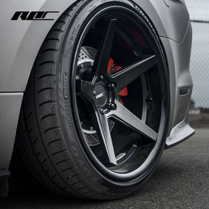 Jantes en alliage forgé Roc Custom à <span class=keywords><strong>5</strong></span> branches, concaves, monobloc, 20 pouces, 5x115, pour Dodge Charger Hellcat Widebody - Product Image 1