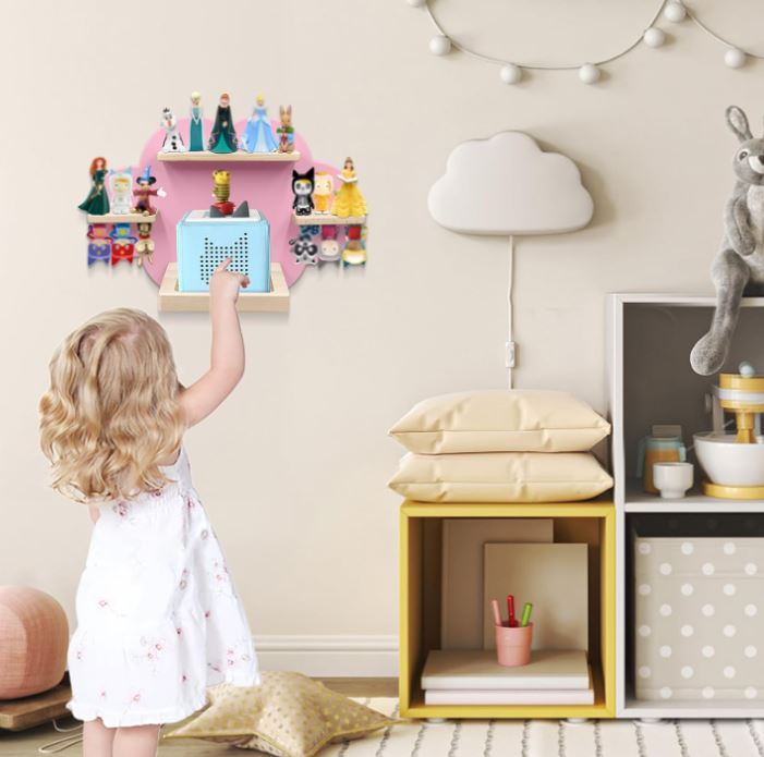 Étagère Maison Pour Tonies - Rangement Figurines Audio Enfants | Organisateur Déco Chambre