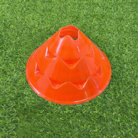 SUCTA 30 cônes de marquage en spirale PE, flexibles, pour l'entraînement de football, la mobilité et les obstacles, ensemble de poteaux d'entraînement
