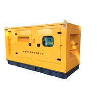 Groupes électrogènes diesel silencieux refroidis par eau de qualité supérieure ISO et CE, triphasés, 100 kW, 125 kVA, avec démarrage automatique