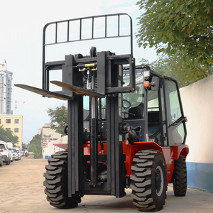 Mingsheng 3トンオフロードフォークリフト倉庫輸送4トン5トンマウンテンフォークリフトディーゼルパワー全地形ディーゼルフォークリフト - Product Image 5