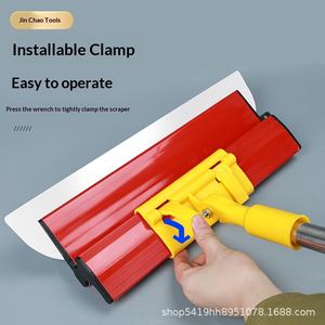 Spatola <span class=keywords><strong>per</strong></span> Stucco Livellante HX-002, Raschietto Orizzontale Leggero <span class=keywords><strong>per</strong></span> Pareti Interne, Nuovo <span class=keywords><strong>per</strong></span> Miglioramenti Domestici - Product Image 3