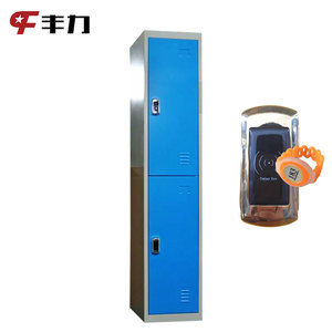 Casier moderne en acier à 12 portes avec serrure RFID, armoire de rangement métallique pour salle de sport ou vestiaire - Product Image 6