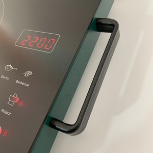 Vente flash Plaque de cuisson à induction électrique haute puissance <span class=keywords><strong>Silver</strong></span> <span class=keywords><strong>Crest</strong></span> 2200W Portable Contrôle tactile Plaque infrarouge pour fondue pour usage domestique - Product Image 4