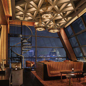 Servicio completo de diseño y construcción de muebles de dormitorio de hotel de madera maciza, modernos y artísticos, para proyectos de hoteles boutique de alta gama. - Product Image 5