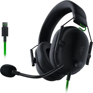 2024热卖原装Razer BlackShark V2 X游戏耳机电子竞技耳机7.1环绕声耳机带3.5毫米音频插孔