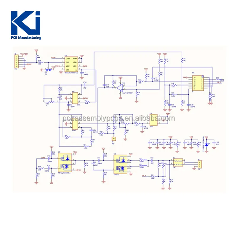 Pcb-Assemblageservice Oem Elektronische Pcba-Printplaat Prototype Pcb