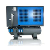Compresseur d'air à vis tout-en-un Airstone haute pression 20HP 15KW 16bar PM VSD avec sécheur frigorifique et réservoir pour découpe laser