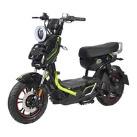Vélo électrique pas cher avec batterie au plomb-acide 500W 60V 30A, vélo de ville électrique avec siège, vélo électrique