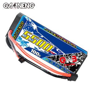 GNB GAONENG 5500MAH 2S 7.4V 100C 200C <b>Cabled</b> Hard case XT60 RC LiPo <b>Battery</b> RC Car Baot 1:10 1/10 Updated From 5000MAH 5200MAH - Product Image 5