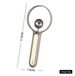 Nouvel Arrivage : Ustensile Fantaisie pour Éplucher, Décortiquer et Cuire les Fruits, Cuillère à Melon, Outil de Nettoyage de la Pulpe de Melon - Product Image 2