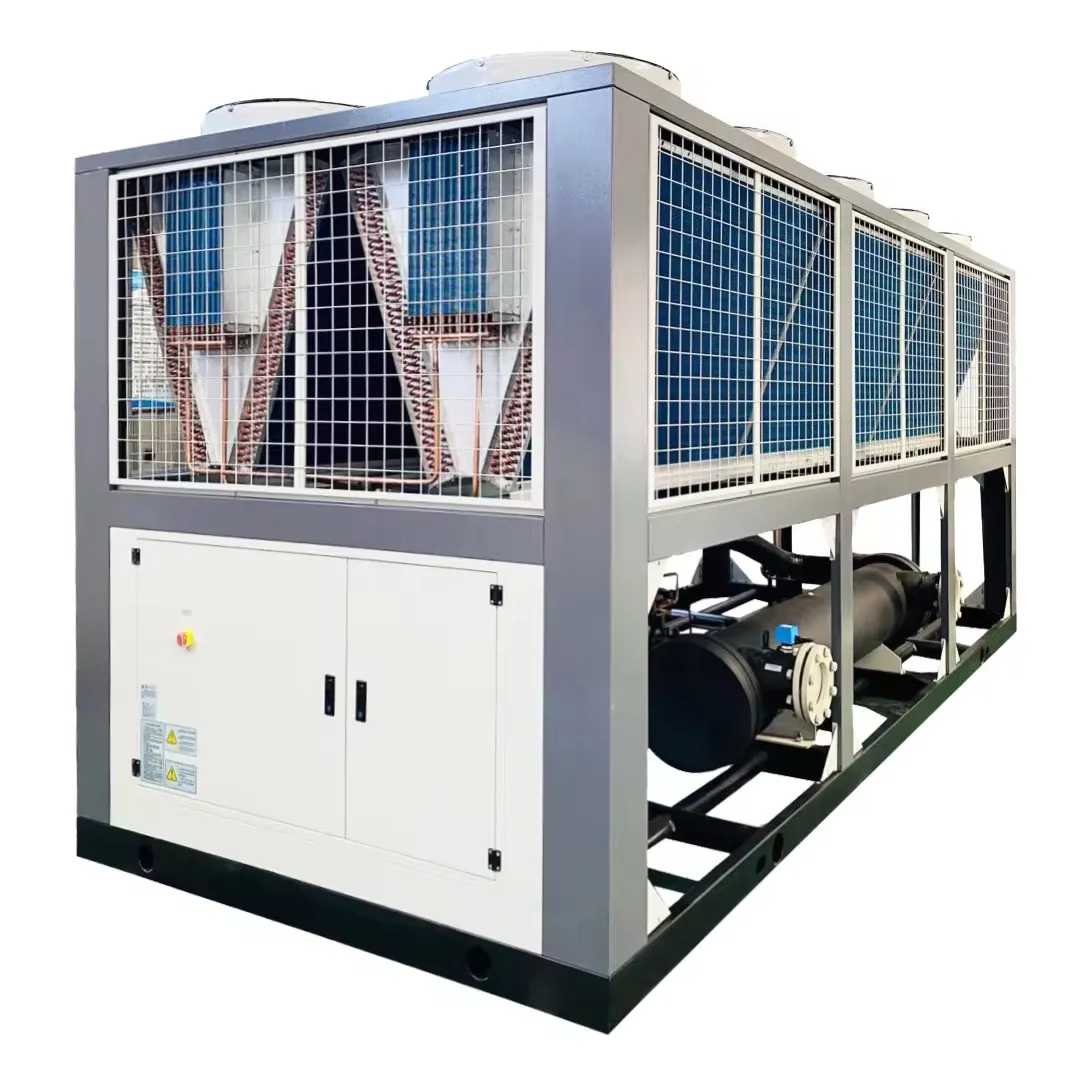 bobai High Quality 100kw Industrial Chiller Screw Air Cooled Water Chiller For Sale