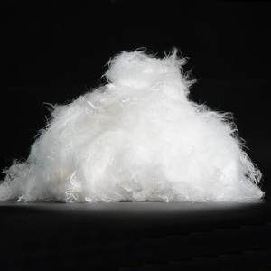 Pabrik Esun Menyediakan Serat Stapel PLA 100% Putih Mentah Ramah Lingkungan Tahan Api Serat Alami - Product Image 1