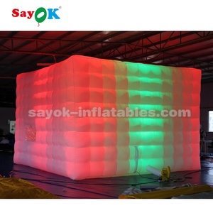 Nhà Sản Xuất Giá Rẻ Có Thể Gập Lại Quảng Tent Inflatable Tent Với Phòng Inflatable Di Động Cube Đảng Tent - Product Image 5