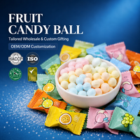 Caramelos Duros Sin Azúcar con Vitamina C, Surtidos con 18 Sabores de Frutas, Envueltos Individualmente, Dulces Refrescantes para el Aliento, Personalizables