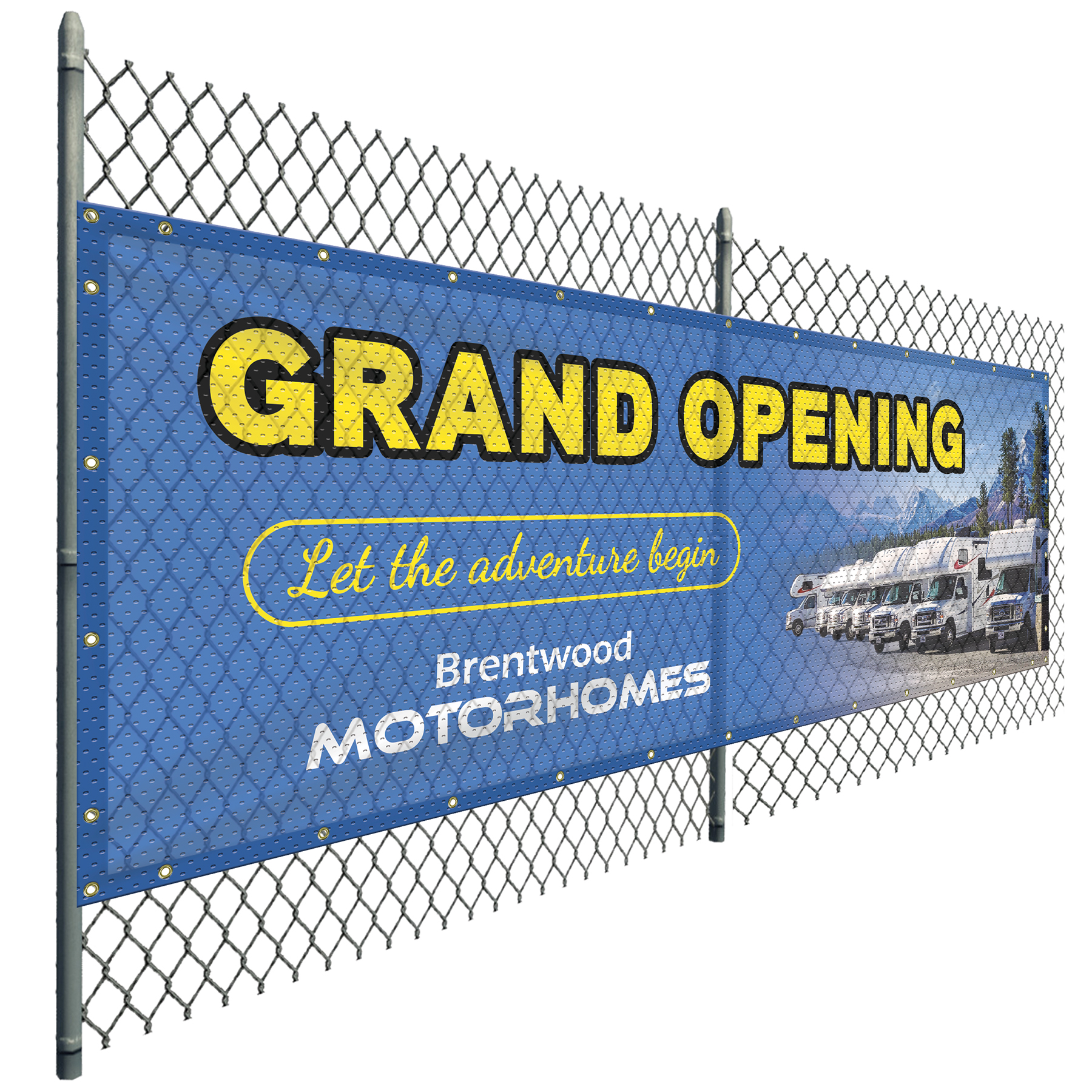 70% Transparency Vinyl Mesh Banner Roll Portable Wind-Resistant Advertising Fence Banner for Construction Sites Building Wraps