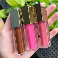 Fabricant professionnel de gloss à lèvres 6 ml, haute brillance, non collant, hydratant, huile à lèvres, étiquette privée, logo personnalisé, fournisseur de cosmétiques