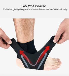 Protector de Tobillo Ajustable y Transpirable, Mangas Protectoras Deportivas para Correr, para Atletas, 3 Tamaños # AH-20 - Product Image 2
