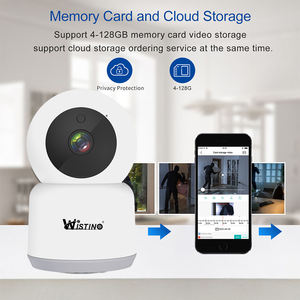 Tuya Smart 1080P cctv Audio bidirezionale Baby Monitor telecamera <span class=keywords><strong>Motion</strong></span> Detection visione notturna Tuya telecamera Cctv per interni - Product Image 3