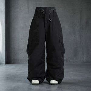 Pantalones de Esquí Holgados de Alta Calidad para Hombre/Mujer, Polartec 380g, Impermeables, de Secado Rápido, Estilo Hip Hop, Cierre con Cremallera - Product Image 3