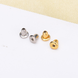 WENCHI S925 เงินแท้ DIY อุปกรณ์เสริมไข่มุก ตัวฐานเปล่าสำหรับต่างหูไข่มุกคู่ ใช้ได้สองแบบ ขนาด 7-12 มม. เครื่องประดับสำหรับผู้หญิง - Product Image 3