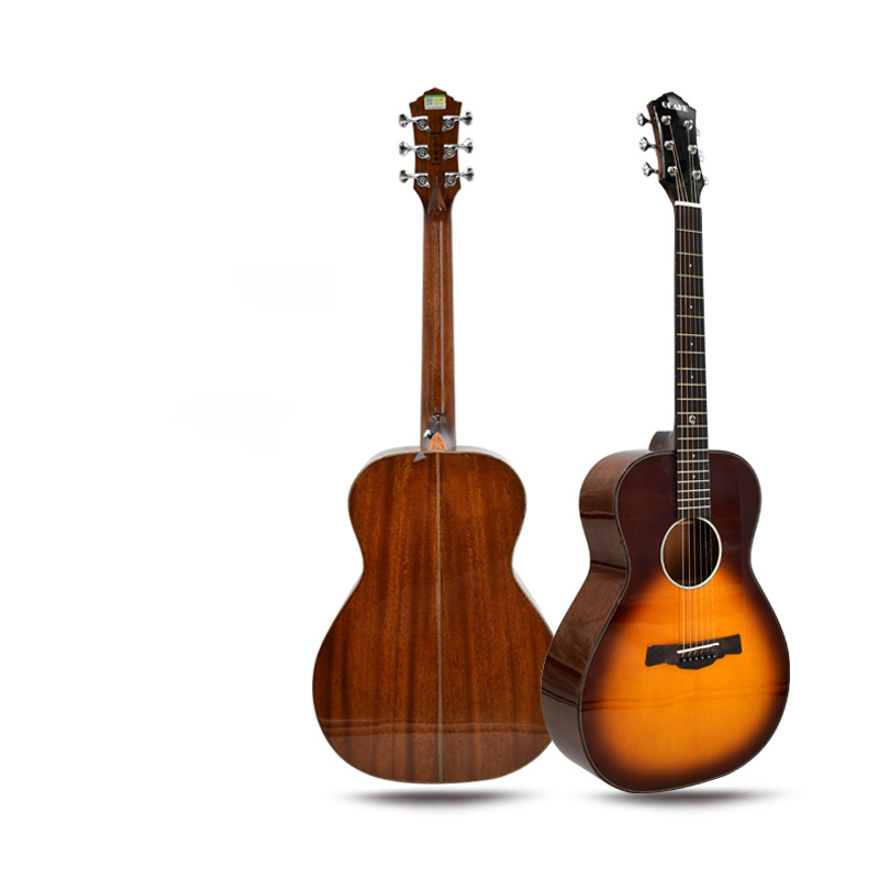 アコースティックギター サンバースト マホガニー Amazon | Rathbone No.7 ギター-オールソリッドスプルース