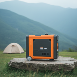 Générateur d'essence portable silencieux 4,5 kW 5000 W 6500 W avec démarrage à distance pour activités de plein air 120 V/230 V/240 V 6500i YHS- - Product Image 3