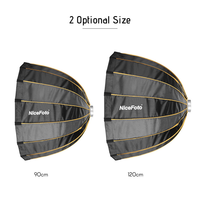 Godox QR-P70 QR-P120 PVC Parabolique pour grille nid d'abeille profonde Monture Bowens pour flash de studio