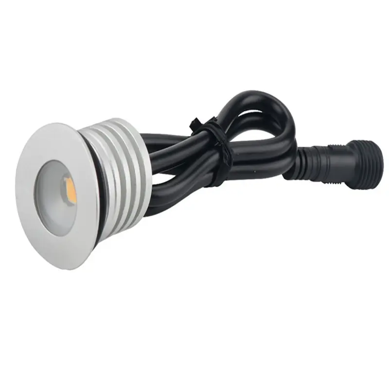 Đèn LED Lan Can Ngoài Trời 1W, Đèn Chống Thấm Nước IP65 Cho Cầu Thang, Sân Vườn, Hàng Rào, Đèn Âm Trần 12V