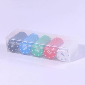 Fichas de Póker de Material PS con Logotipo Personalizado, Fichas de Juego Texas Hold'em, Monedas de Entretenimiento Duraderas y Ligeras para Juegos de Club y Fiestas - Product Image 3