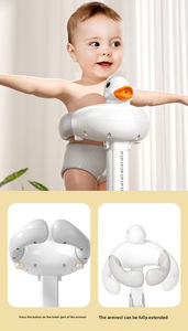 Support de Bain Pliable et Réglable pour Bébé et Tout-Petit - Antidérapant, Portable, pour le Lavage des Fesses, Libère les Mains de la Mère - Product Image 6