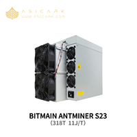 Tout nouveau BITMAIN ANTMINER S23 318T 11J/T SHA-256 refroidissement par Air Bitcoin Machine minière haute efficacité ASICMiner pour ferme
